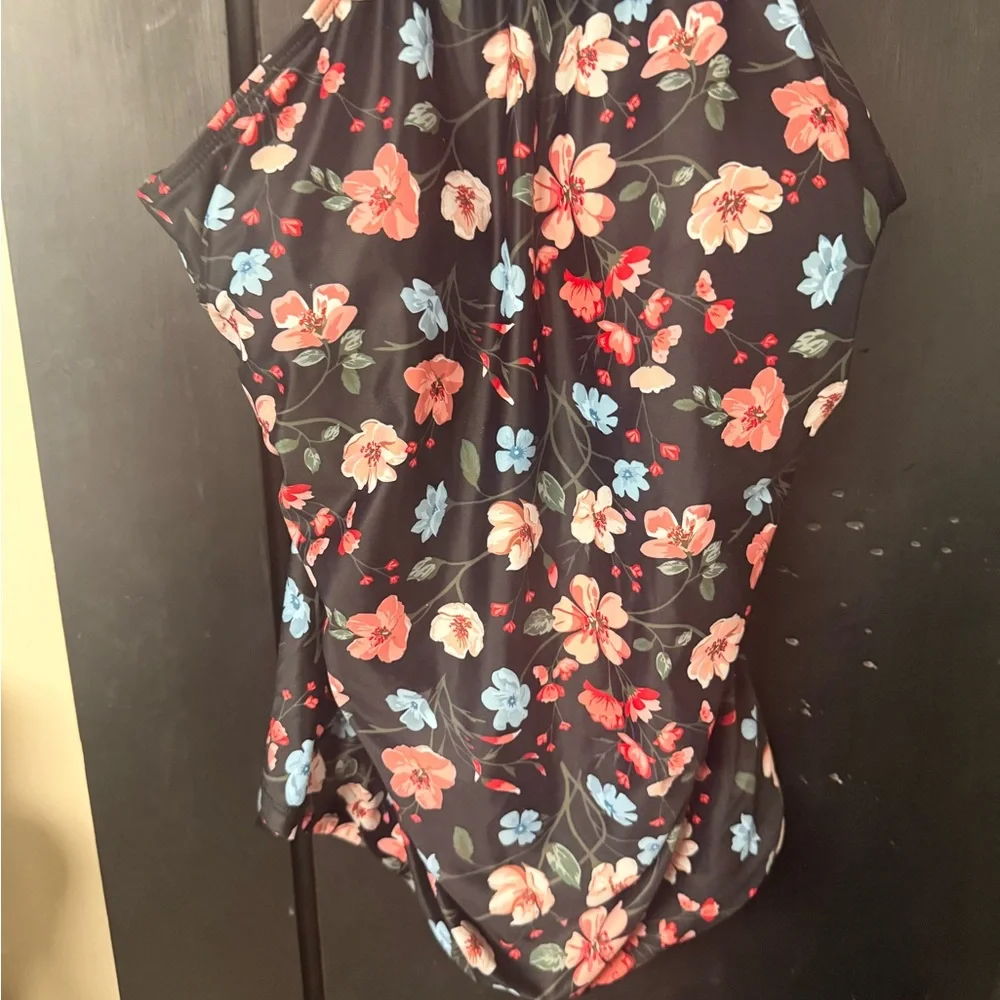 Black Polyester Top